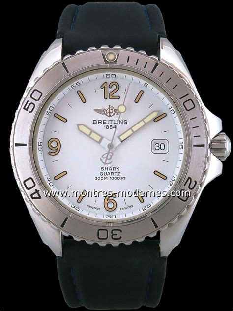 breitling shark quartz a58605|Breitling Aeromarine Shark Quartz (A58605) Historical Charts.